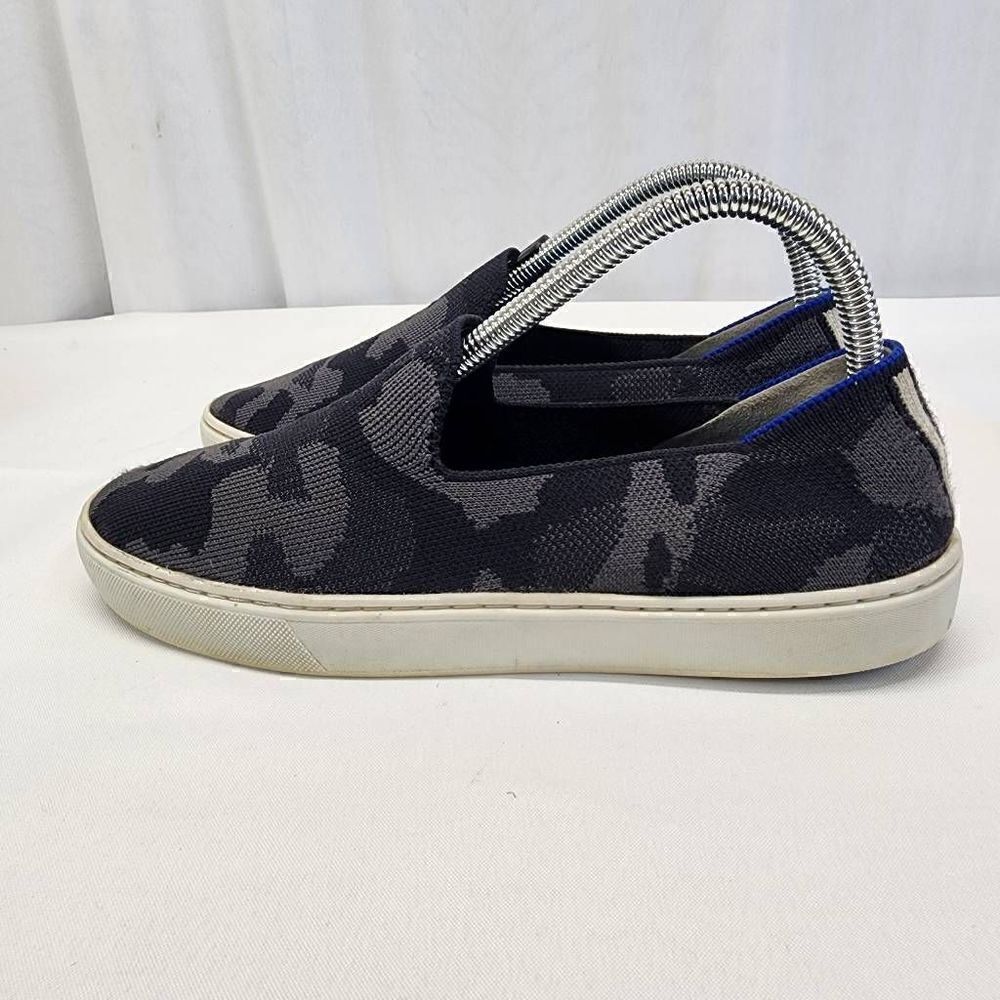 Rothy's The Sneaker in Gray Camo Slip On Flats Shoes Womens Size 8 - Picture 6 of 15